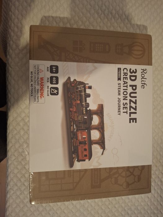 Puzzle 3D Rolife Steam Journey