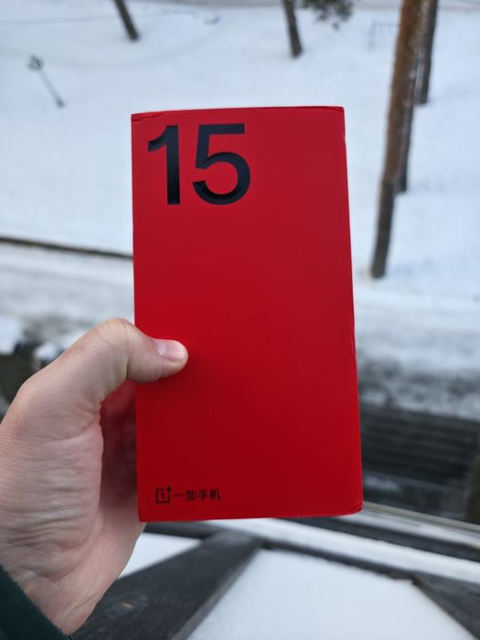 OnePlus 15, 12/256 gb, колір Sand Storm.