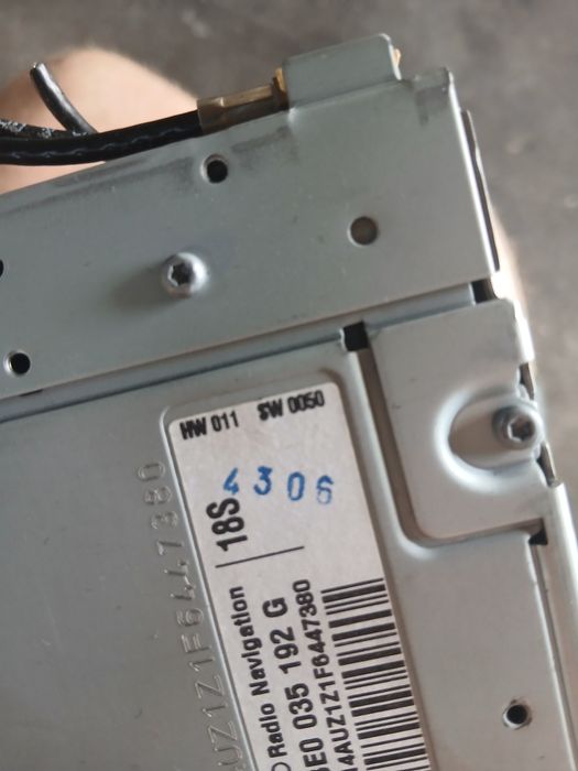 Radio RNS-E Audi a4 b7