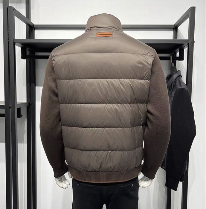 Човіча куртка пуховик zegna