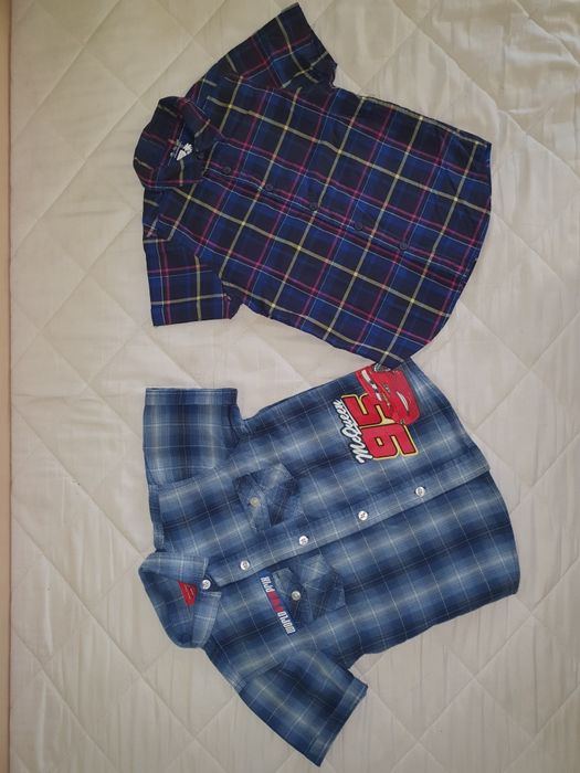 Dwie eleganckie koszule 104 Disney cars f&f