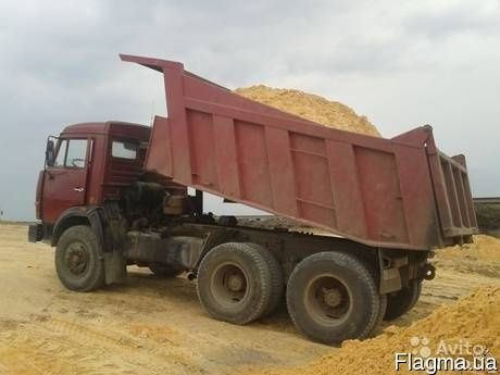 Песок, щебень, чернозем, глина, керамзит и пеноблок от мешка до 25м3