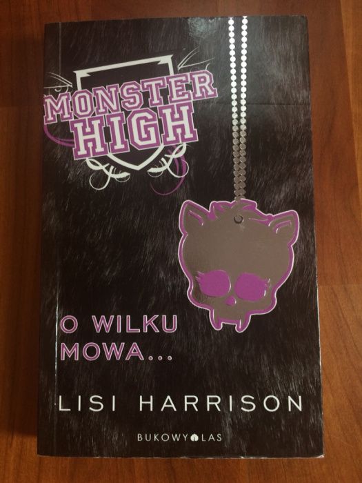 Zestaw książek Monster High 3 tomy