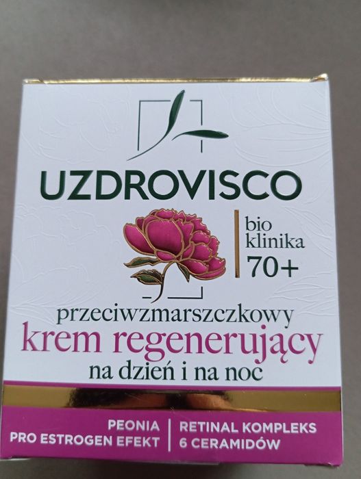 Krem Przeciwzmarszczkowy Odbudowujacy Uzdrovisco 70+ Nowy Kosmetyki