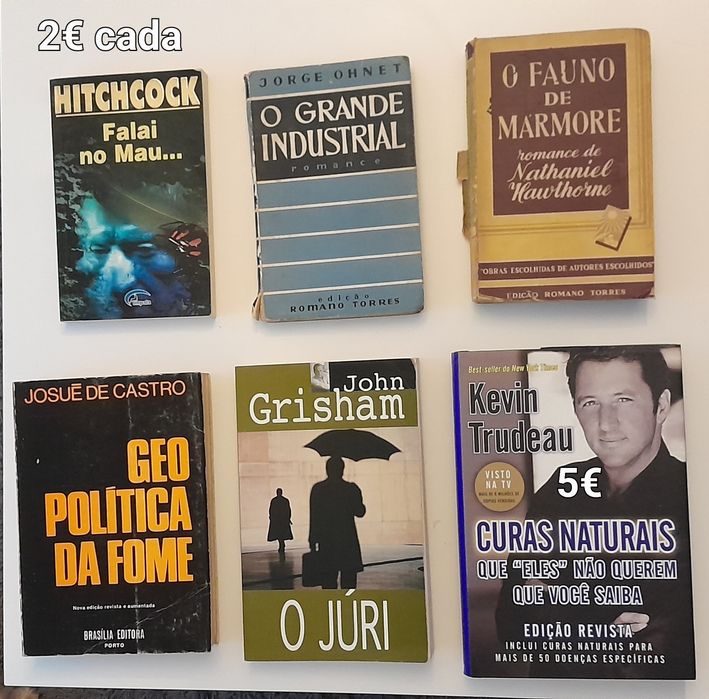 Varios livros temas dif