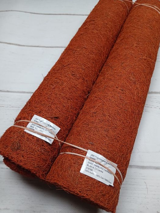 Maty kokosowe zimowe osłona roślin 2 szt 150x50 cm Pangolino