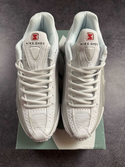 ‼️Кросівки Nike Shox R4 White Silver