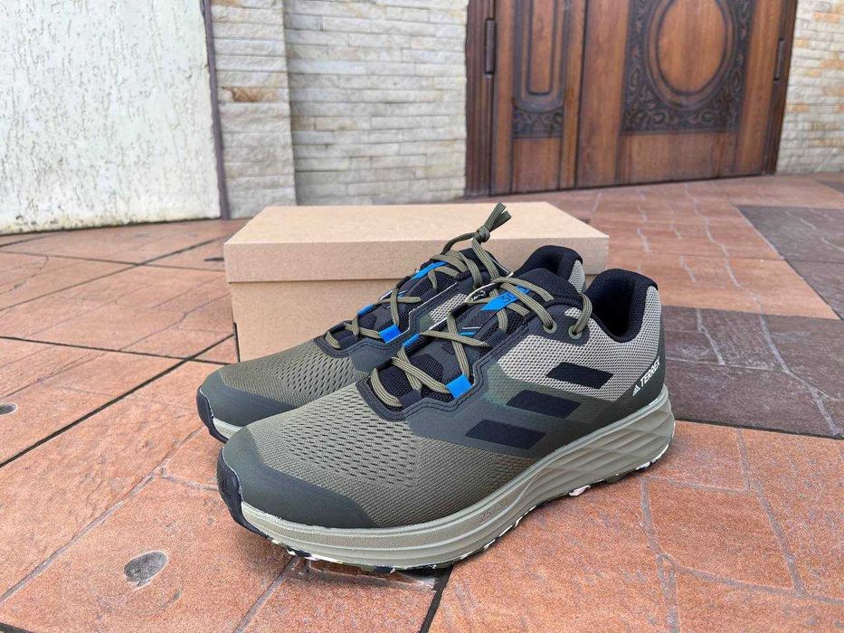 Кросівки Adidas Terrex Two Flow Trail Focus Olive (46.5 розмір)