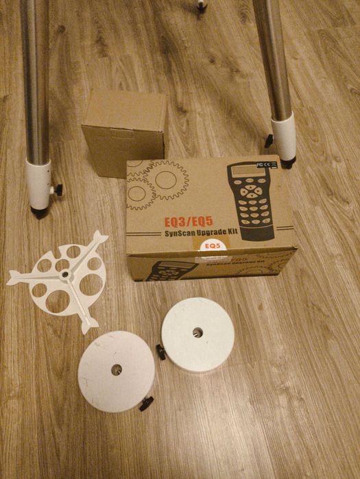 Teleskop Sky-Watcher EQ5 Pro SynScan GoTo - komplet, stan jak nowy