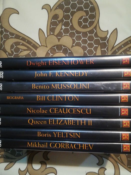 DVD's Biografias History Channel - personalidades do séc XX