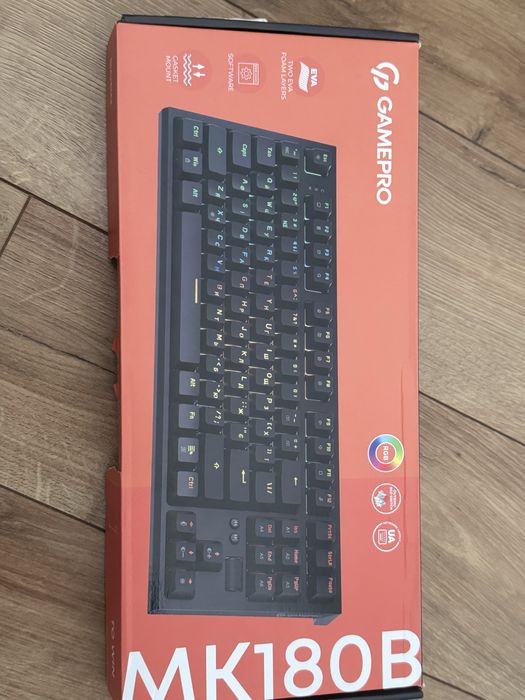 Продам Клавіатуру GamePro MK180 Outemu Red Hot-Swap USB Black
