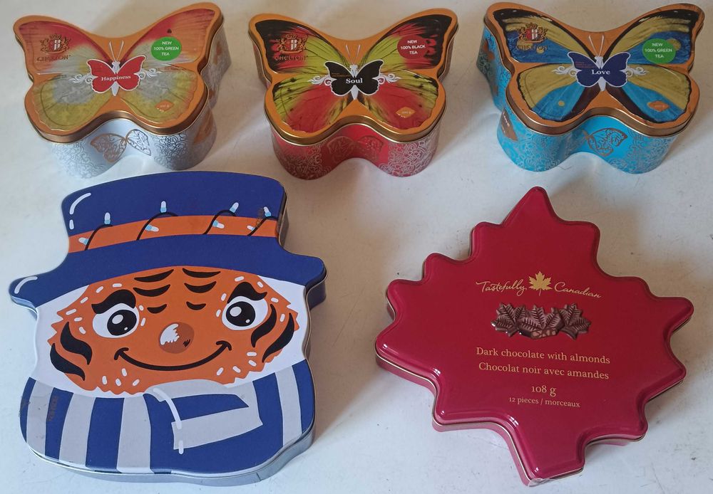 Коробка жестяная