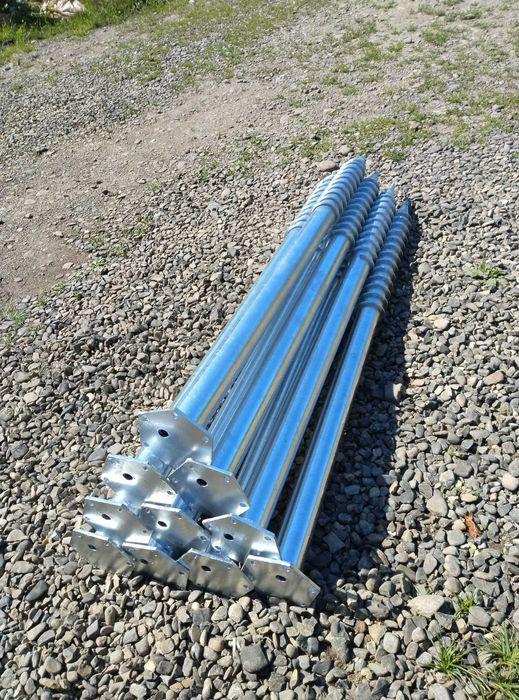 Геошурупи • Винтові палі під фундамент Геопалі