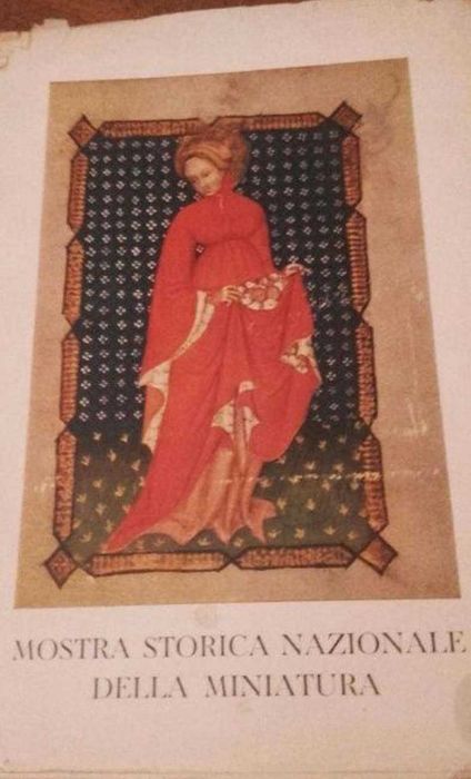 Livro "Mostra storica nazionale della miniatura"