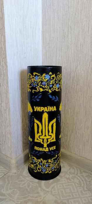 Знижка‼️Сувенірна гільза Тризуб 122 калібру