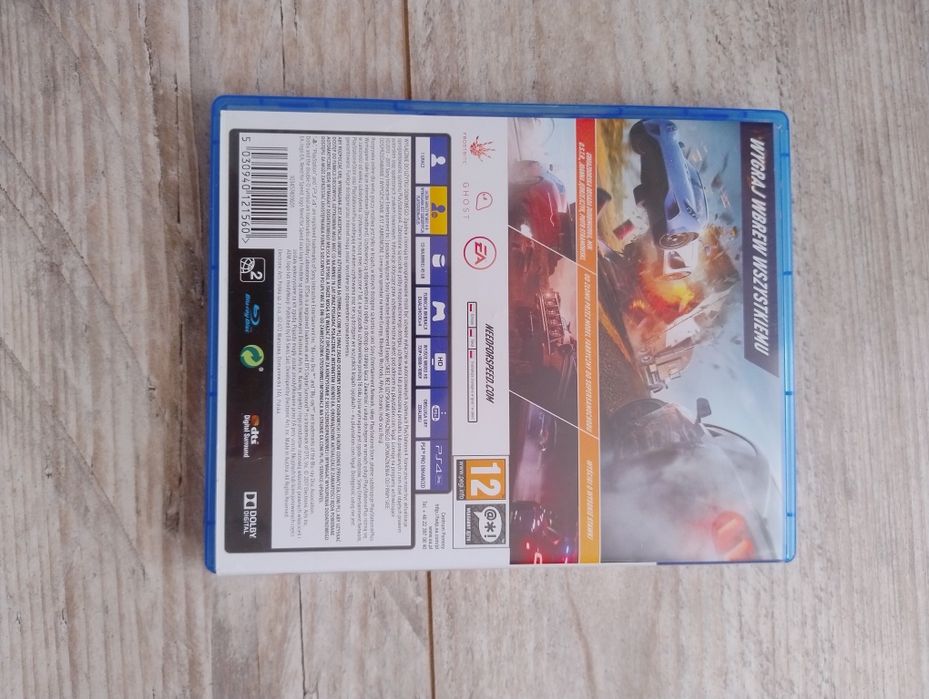 Need for speed Payback , gra na ps4 po Polsku