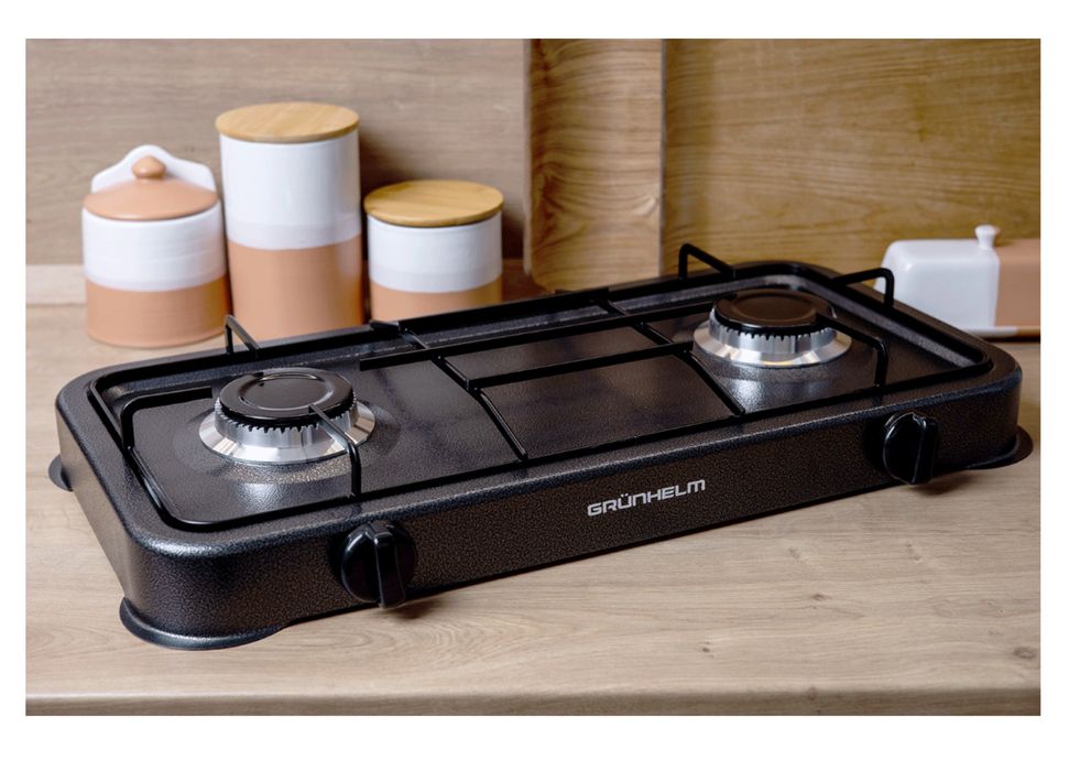 Газова плита нова Grunhelm