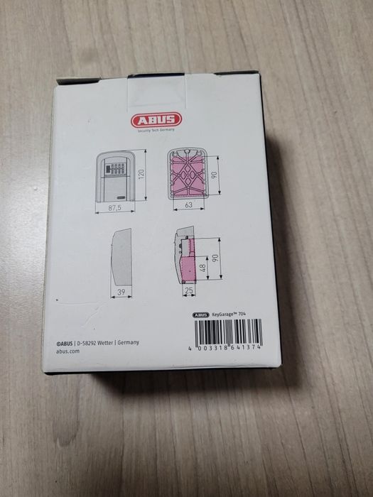 Міні сейф для ключів ABUS KeyGarage™ 704