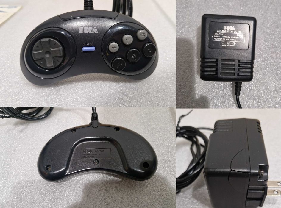 Zestaw: Sega Mega Drive 2 (BOX) + Sega Mega CD 2 (BIOS REGION FREE EU)