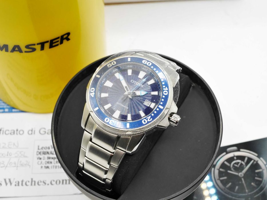 Zegarek Citizen Promaster blue dial jak diver automatic WR100