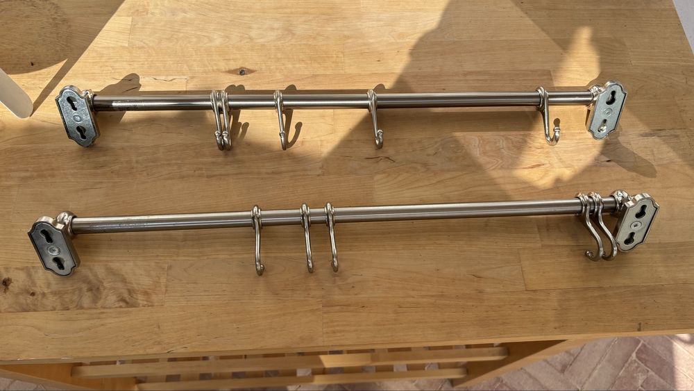 Suporte para ganchos de cozinha / organizador de parede