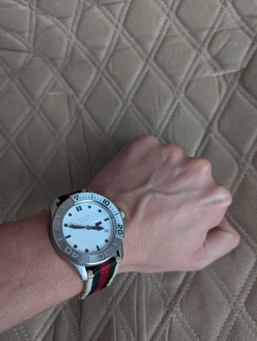 Gucci G Timeless Sport 126.2 Мужские наручные часы 45mm Оригинал