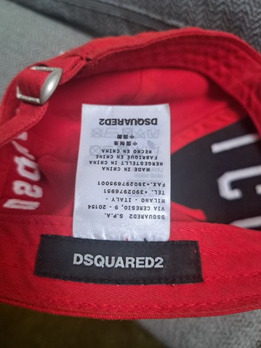Czapka Dsquared 2 unisex stan bardzo dobry