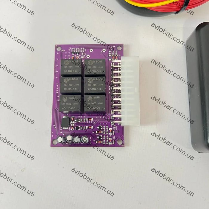 Модуль фаркопа. Блок узгодження на фаркоп. Реле согласования