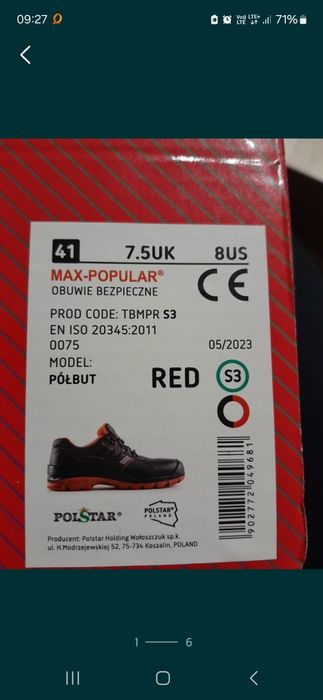Buty ochrone  robocze
