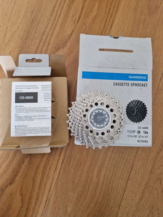Cassette Shimano ULTEGRA CS-6600 - 10 velocid - 16 - 27 dentes Estrada