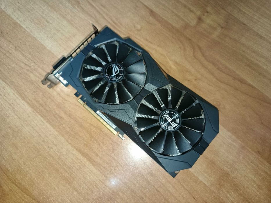 Игровая видеокарта Asus GeForce GTX 1050 Ti ROG Strix OC 4GB GDDR5 128bit