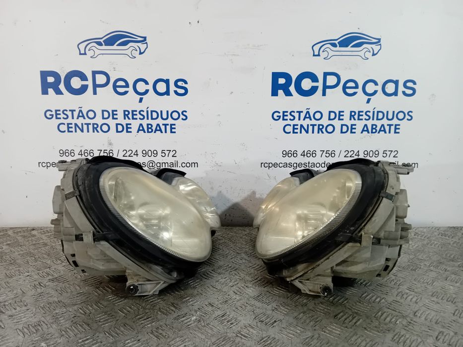 Óticas Farois Frente Frontais Mercedes Benz Class C W203 Xénon