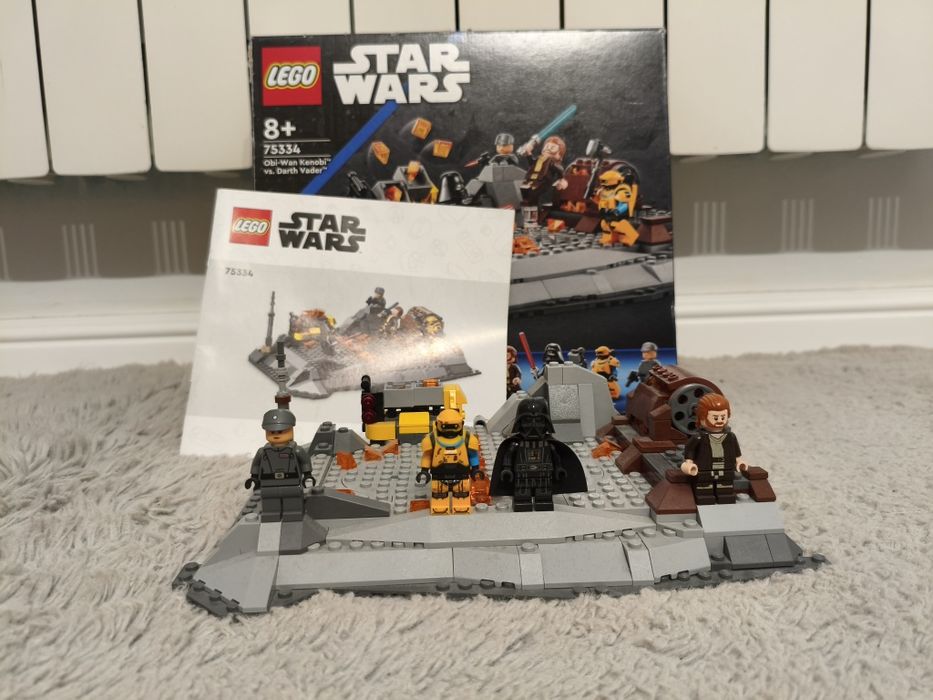 LEGO star wars obi wan vs Darth Vader
