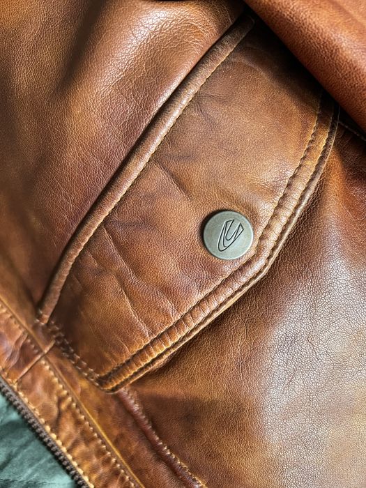 Kurtka skórzana męska Camel Active