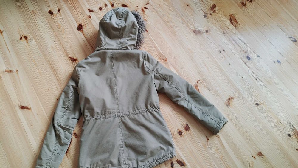 Kurtka zimowa H&M beżowa rozm. 34