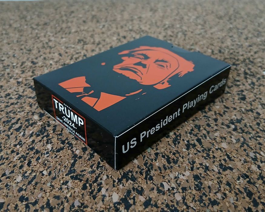 Cartas de jogo: Trump 2024 (US President Playing Cards)