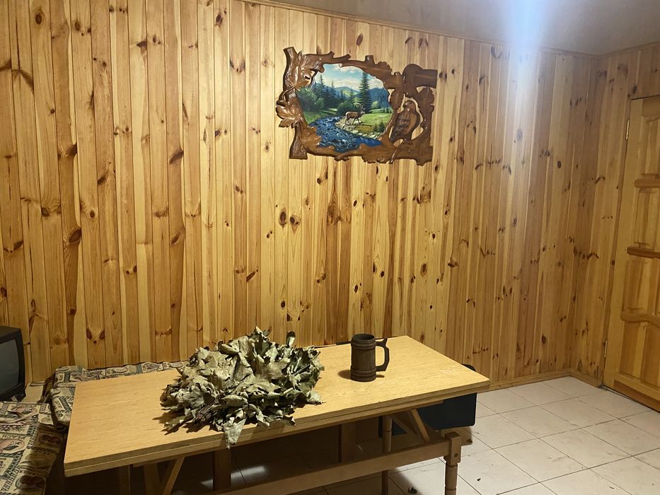 Баня в Глевахе на дровах