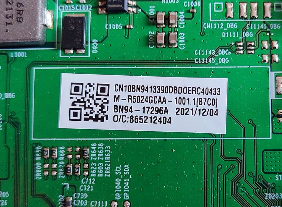 Плата  Samsung C24RG50FZI.