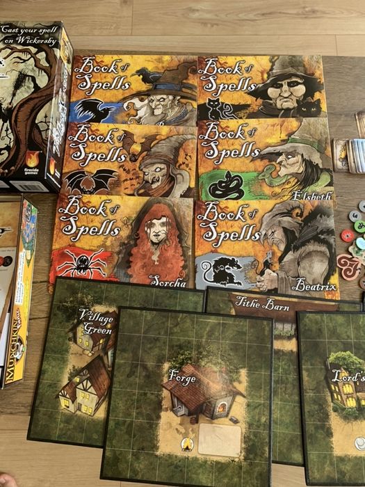 The Village Crone gra planszowa gry planszowe gra karciana