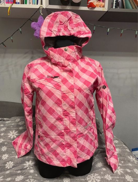 Kurtka narciarska różowa