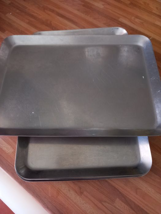 Conjunto de 6 Tabuleiro de bolos inox