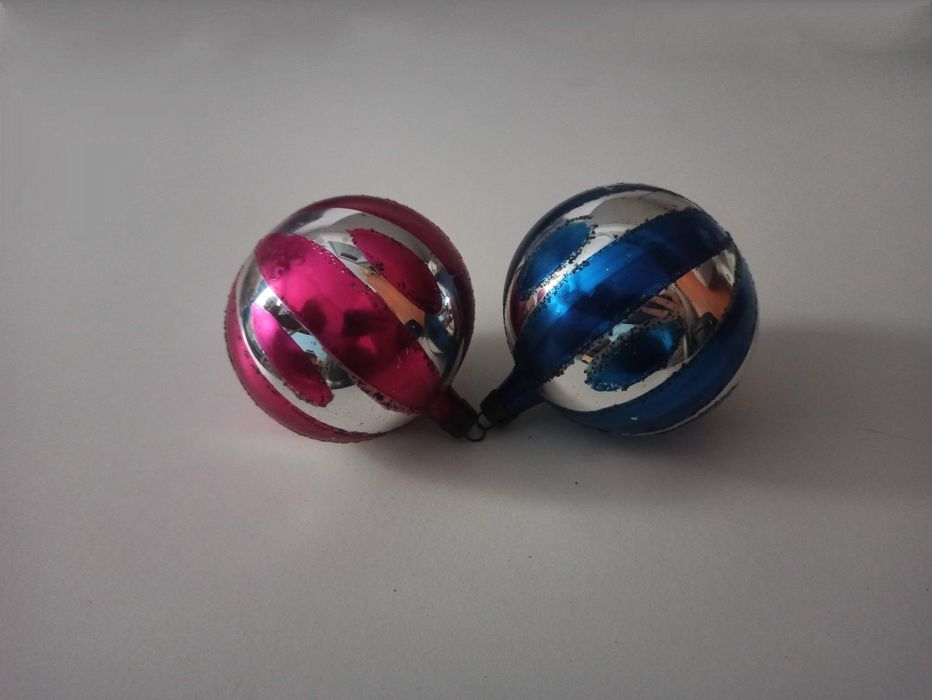 Bombki choinkowe PRL