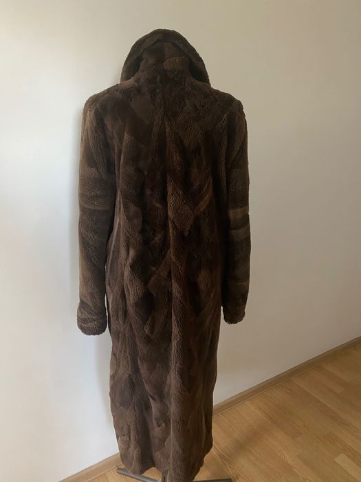 Шуба натуральна стриженого бобра