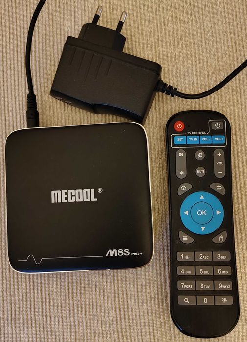 TV box, android media player, odtwarzacz  multimedialny :  Mecool M8S PRO+