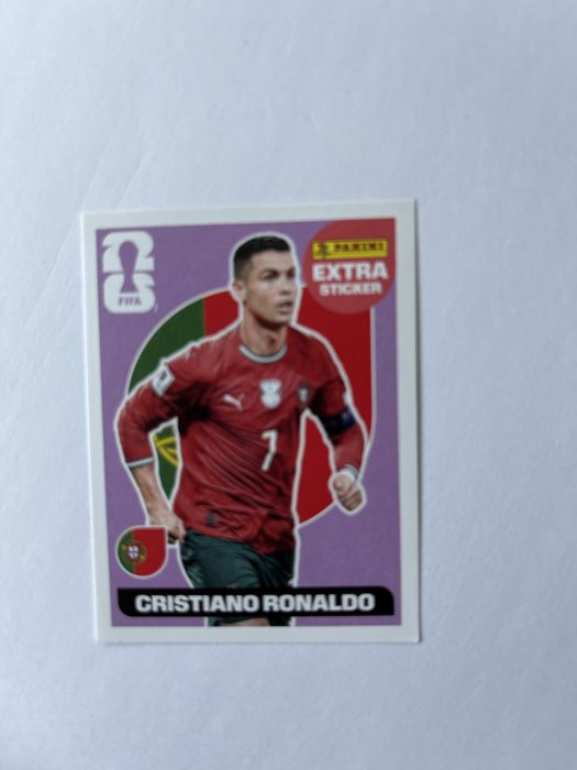 Ronaldo extra sticker silver panini 2026
