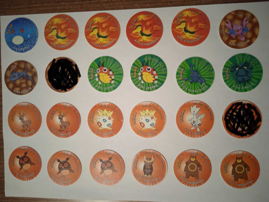 Pokémon Tazos Vários 1