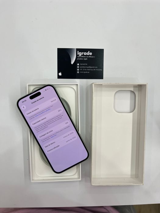 Iphone 15 de 256GB impecavel