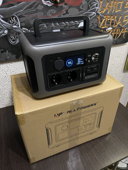 Продам портативну зарядну станцію ALLPOWERS R600 (600W)