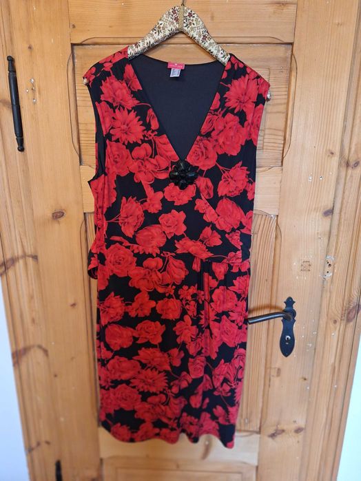 Sukienka wizytowa elegancka roz 46 super materiał