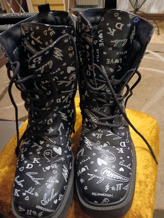 Buty śniegowe na grubej podeszwie roz.40 KEDDO